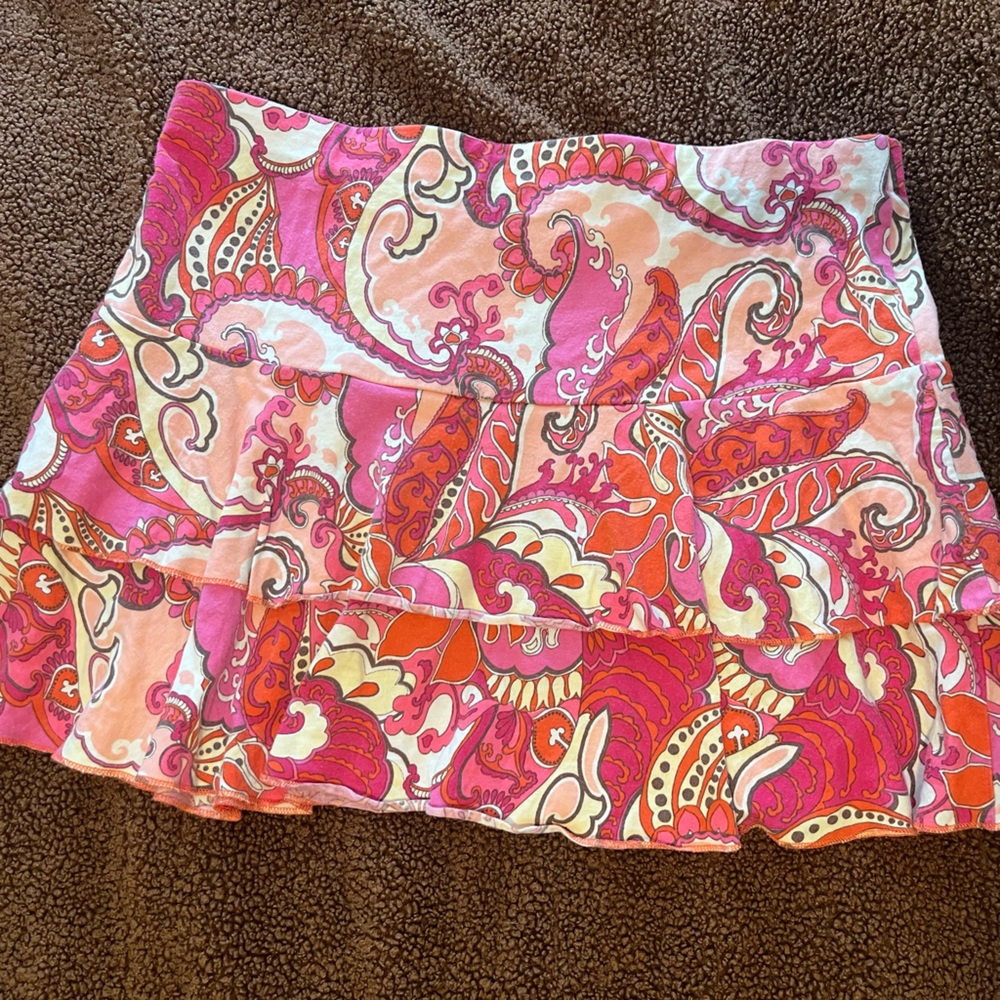 Vibrant Pink and Orange Women's Shorts